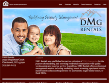 Tablet Screenshot of dmgrentals.com